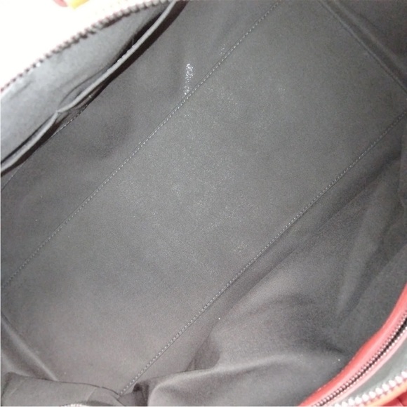 Louis Vuitton Keepall Bandouliere Bag Damier Infini Leather 45 - Red/Orange - Picture 7 of 9